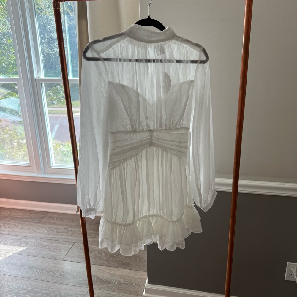SELFIE LESLIE White Mini Dress